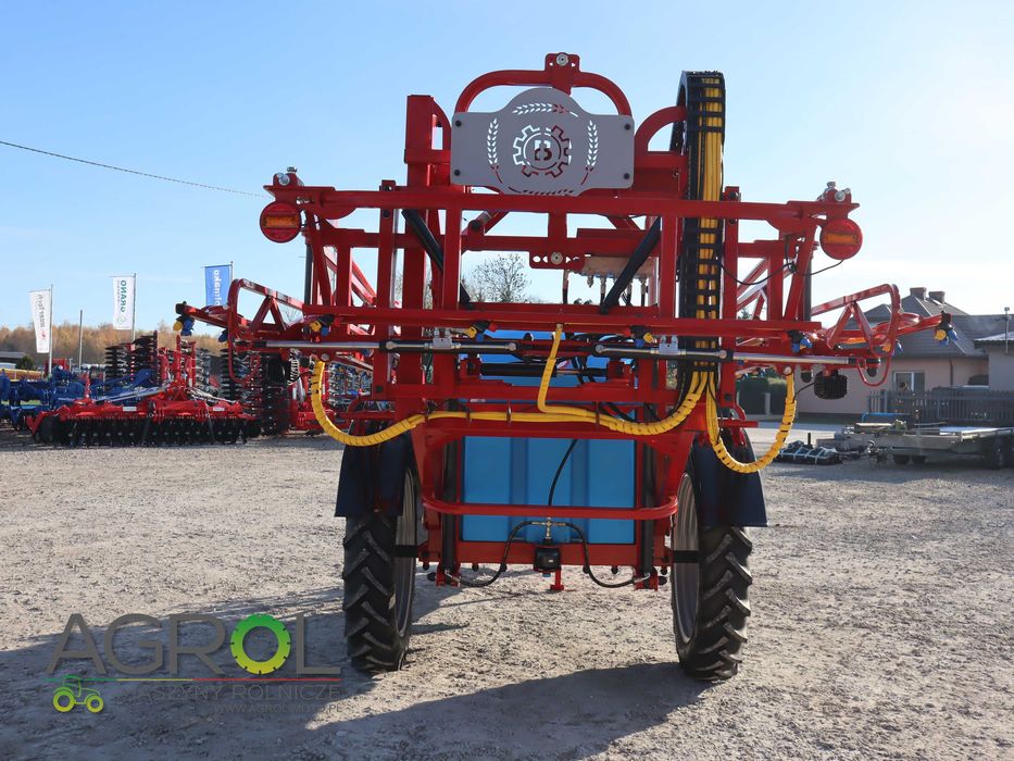 Opryskiwacz Ciągany 2000 l HYDROPAK 15m Biardzki, Amazone, Tolmet Bury