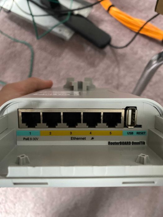Punkt dostępu, router MikroTik OmniTIK 5 PoE