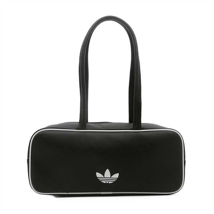 Жіноча сумка ADIDAS ADICOLOR ELONGATED AIRLINER / Сумка Адідас через плече  / жіноча чорна сумочка Адидас
