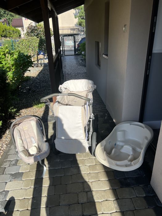 Wózek fotelik wanienka dla dzieci
