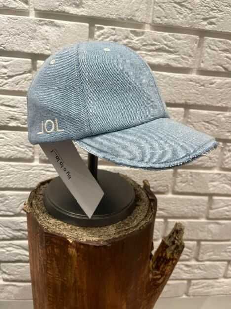 By o la la Czapka jeansowa bejsbolówka