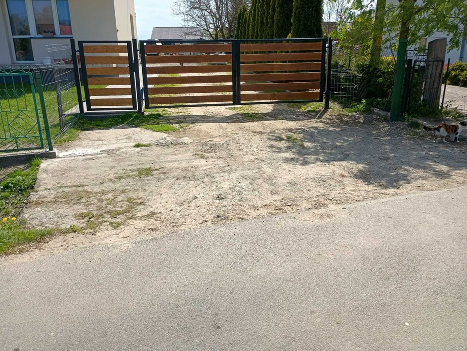 Wykonanie wjazdu z kostki brukowej