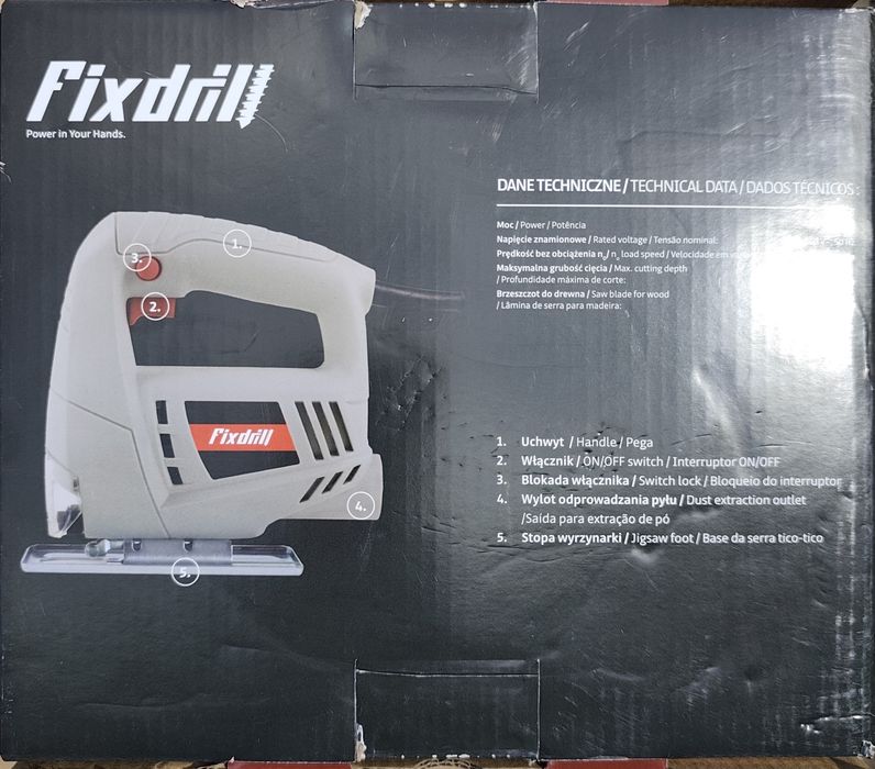 Wyrzynarka Fixdrill 400W