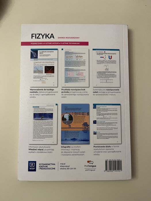 Fizyka  podręcznik liceum i technikum 3