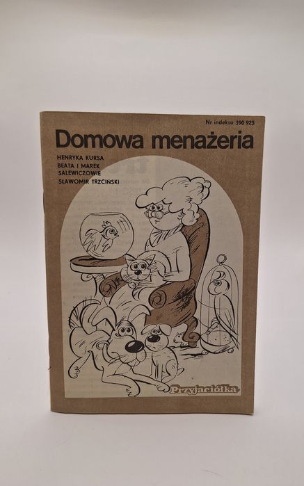 Książka Domowa menażeria Henryka Kursa