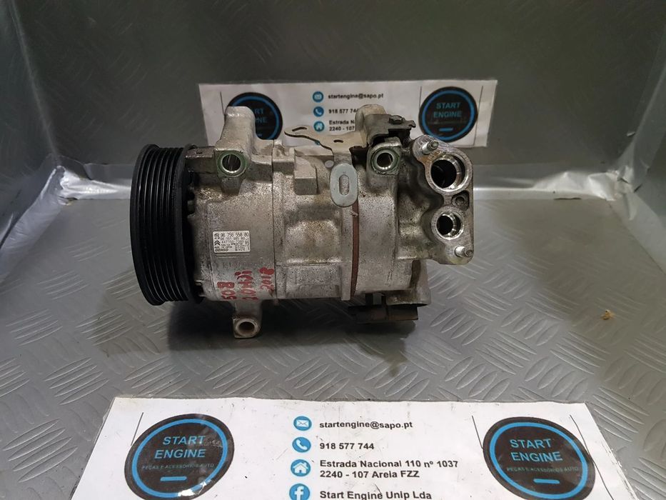 Compressor Ar condicionado Peugeot 5008 208 2008 3008 508 II 1.6 Hdi