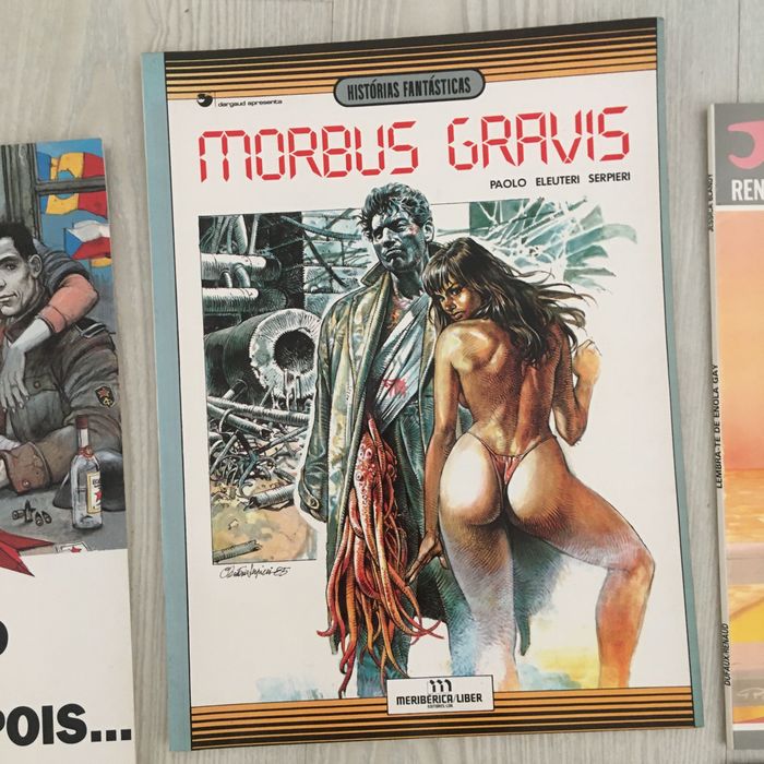 Bandas desenhadas e revistas variadas