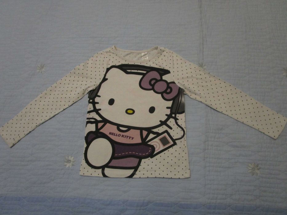 Реглан, лонгслив Hello Kitty H&M , размер 110