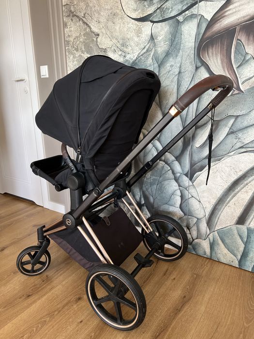 Wózek Cybex Priam 2.0 – zestaw 2w1 (gondola + spacerówka) + akcesoria