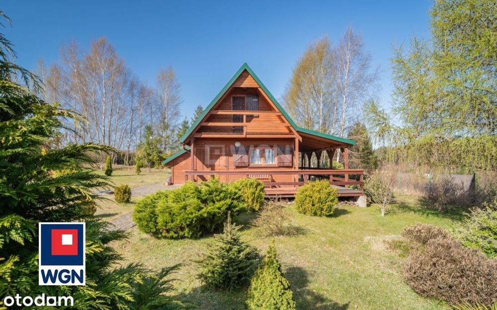 Całoroczny domek z działką- Perlino, gm Gniewino, 500 m od  jeziora!