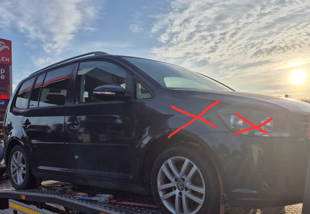 Volkswagen Touran II 2010/15 LH5X na części