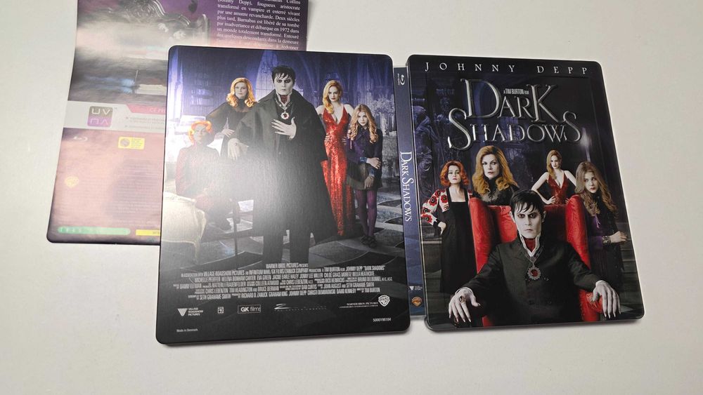 blu ray Dark shadows steelbook Mroczne cienie