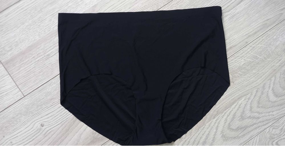 Czarne wysokie majtki bambusowe rozmiar XL Nowe