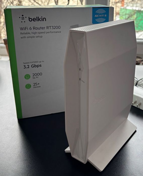 Belkin RT3200 3.2 Gbps Wifi 6 AX OpenWrt AX3200