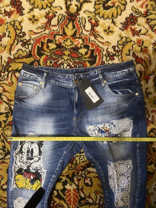 Джинсы AMN бойфренды