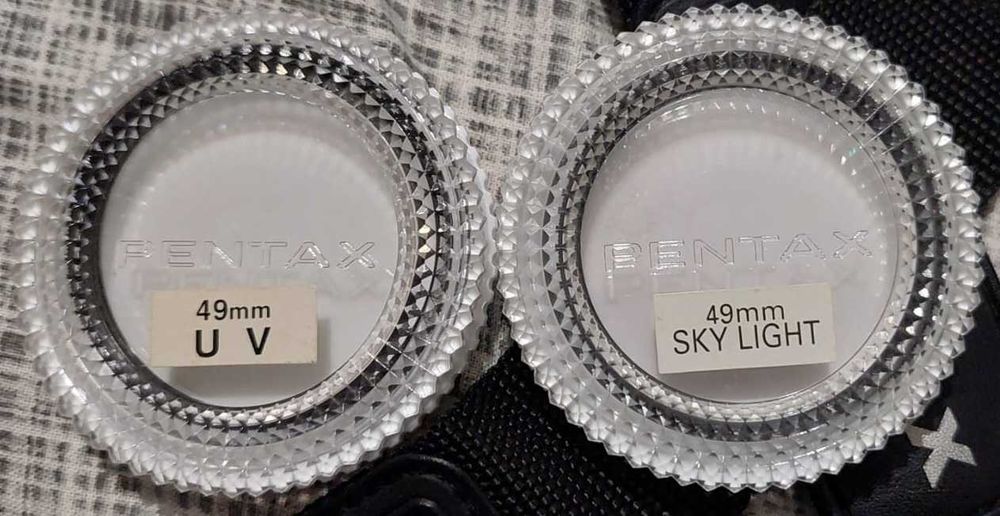 Pentax - Camera com objetivas e mala