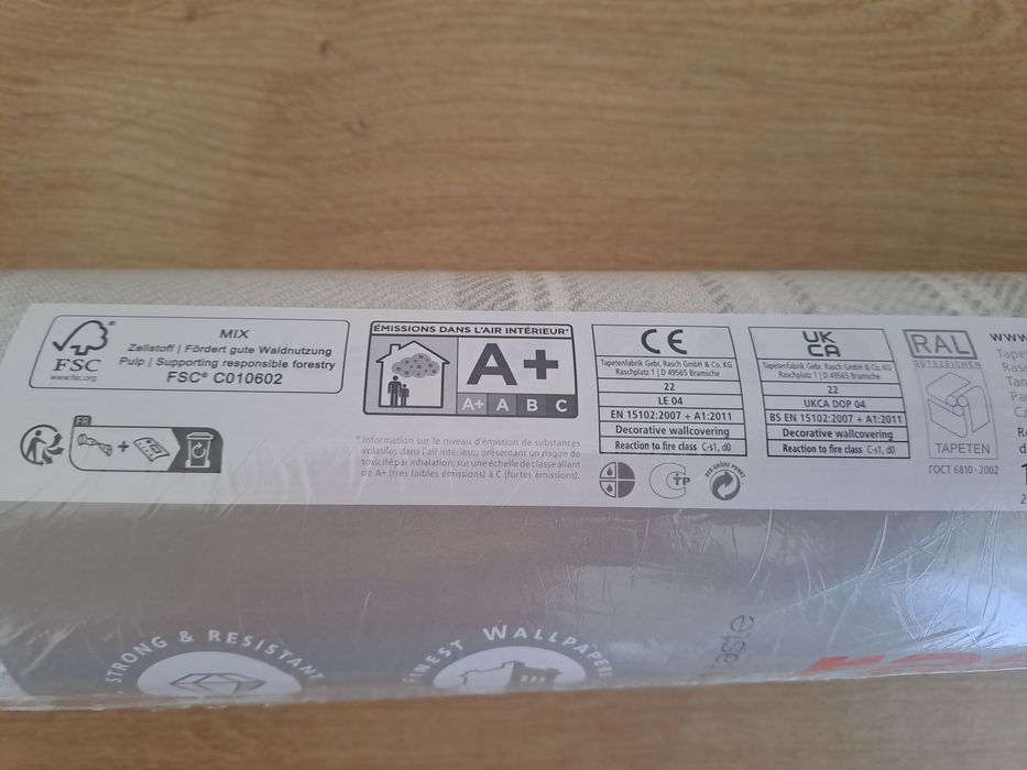 Tapeta ścienna Rasch 537444 (1 rolka zafoliowana)