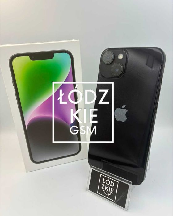 IPHONE 14 128GB MIDNIGHT BAT.84% 1099ZŁ Łódzkie GSM Rzgowska 16