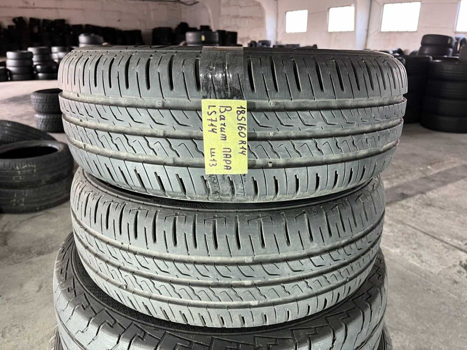 LS714 Літні шини 185/60r14 Barum Bravuris 5 HM пара резина р14