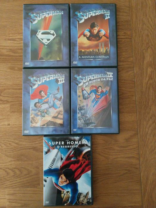 Pack original "SuperMan" 1-2-3-4- "SuperMan Regresso"
