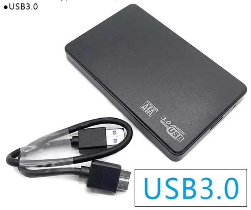 Caixa USB 3.0 para disco externo 2,5" Sata 3 HDD SSD