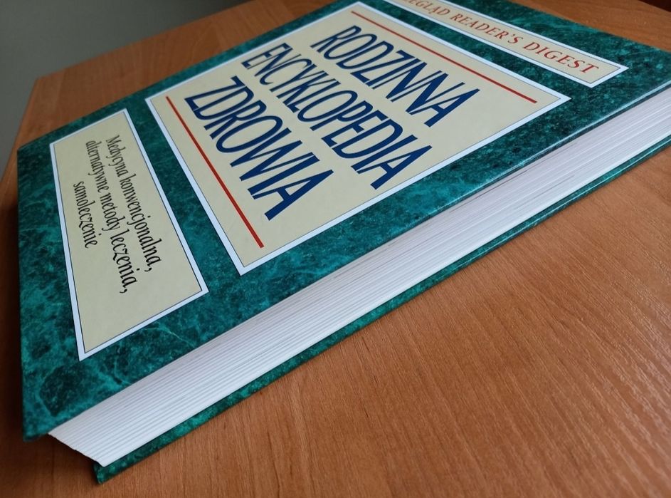 UNIKAT Rodzinna ENCYKLOPEDIA ZDROWIA ponad 400 chorób I dolegliwości
