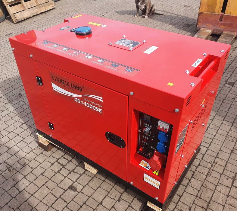 Agregat prądotwórczy 12.5 kva Gx Diesel Polska nowy gwar. do 36msc