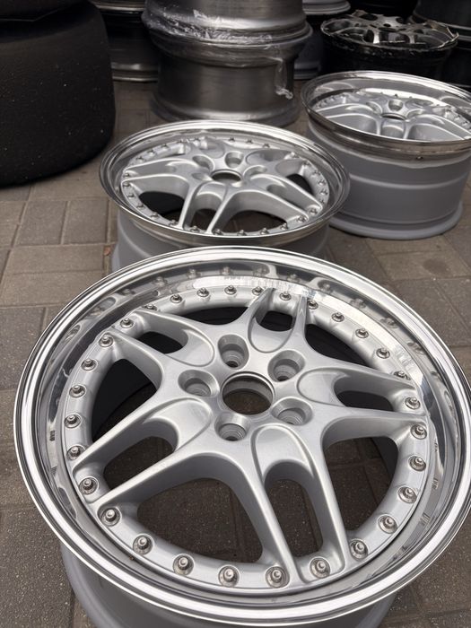 Felgi RTR RS103 5x112. Skrecane, polerowany rant