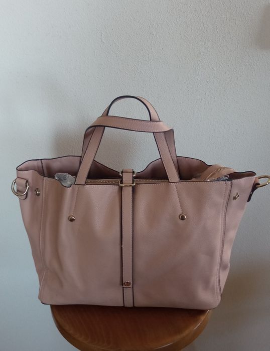 Jasnoróżowa torebka Orsay