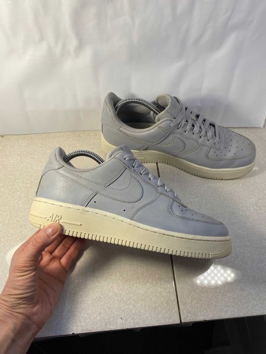 Nike Air Force 1 07 Wolf кожаные кроссовки 39-40 р 25см оригинал