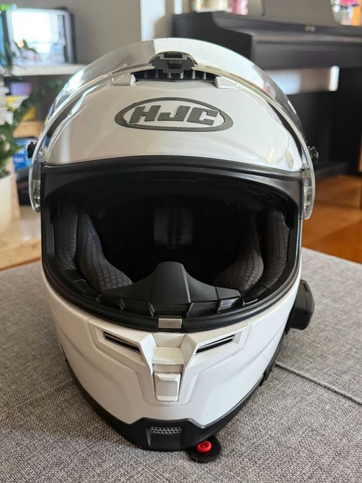 Capacete Integral HJC RPHA 70 com Intercom Sena SF2 - Como novo
