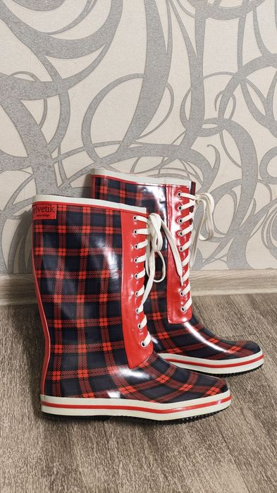 Жіночі дівчачі гумові чоботи