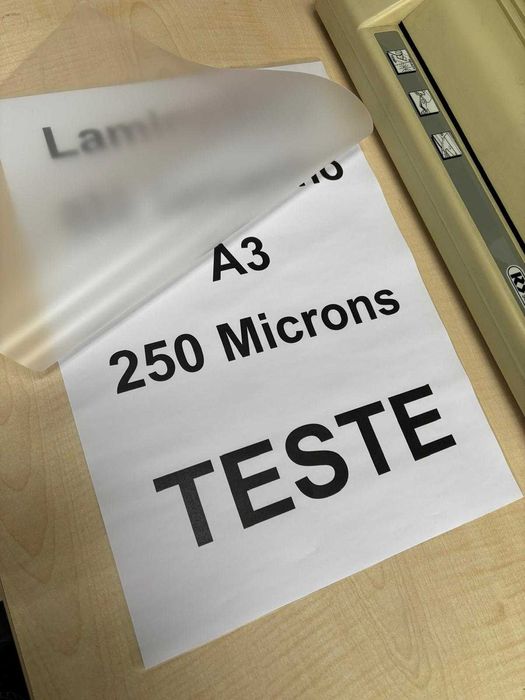 Plastificadora - Laminadora Profissional A3