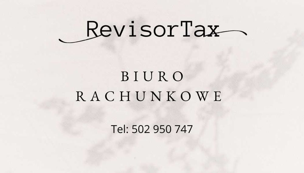 Biuro rachunkowe - usługi księgowe