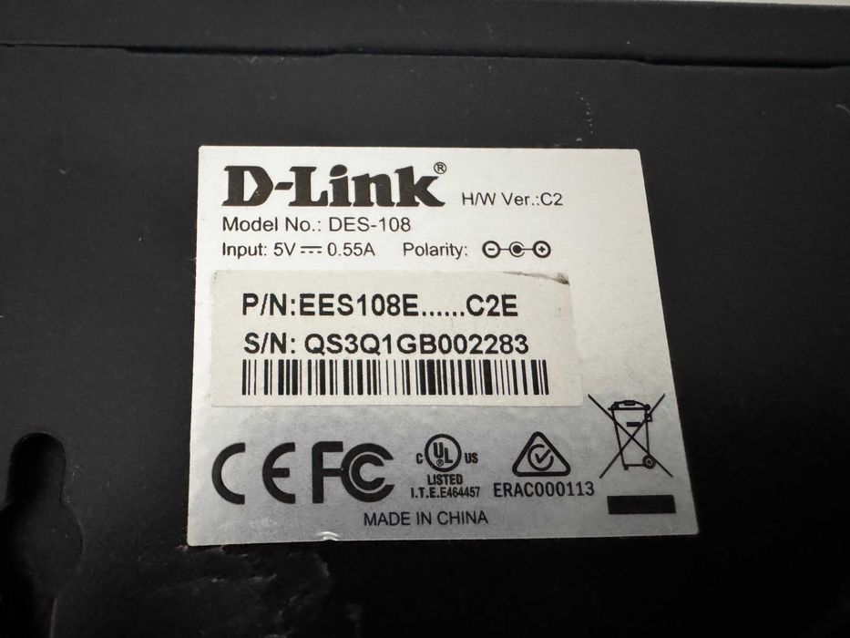 Switch TP-LINK TL-SG108, D-Link DGS-108, NETGEAR GS308E-400EUS ta in.