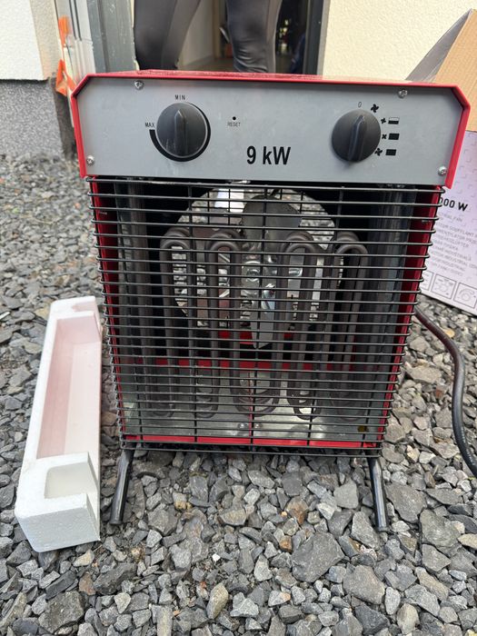 Termowentylator przemysłowy nagrzewnica Elektryczna 9kW używana