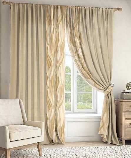 штори та тюль під замовлення (доступні тисячі тканин)