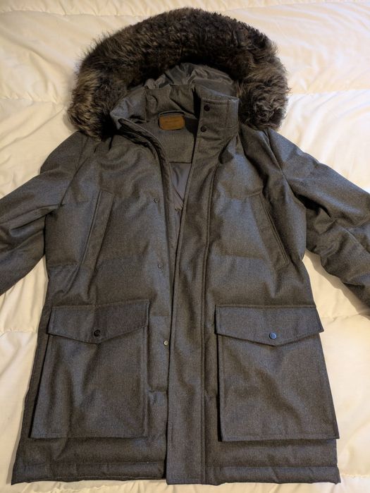 Casaco de penas Massimo Dutti