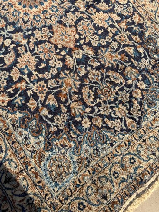 Dywan Perski Kaszmirowy + Jedwab Iran Nain 215x125 sklep 20 tyś