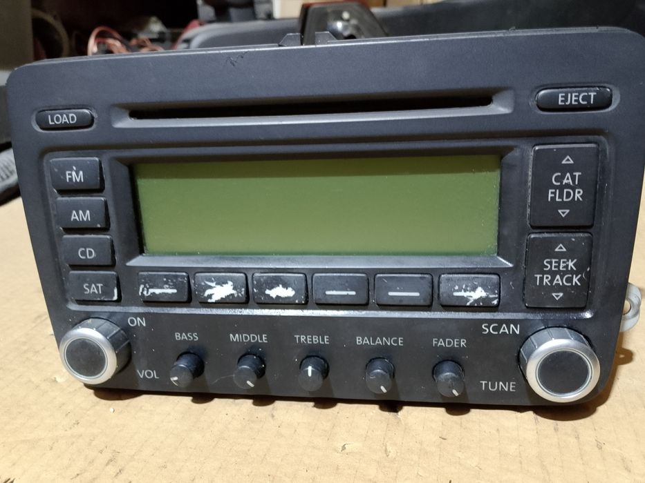 Radio samochodowe VW Passat B6, brak kodu, 1K0 035.180 C
