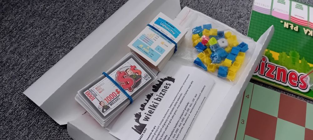 Gry planszowe Warcaby i wielki biznes