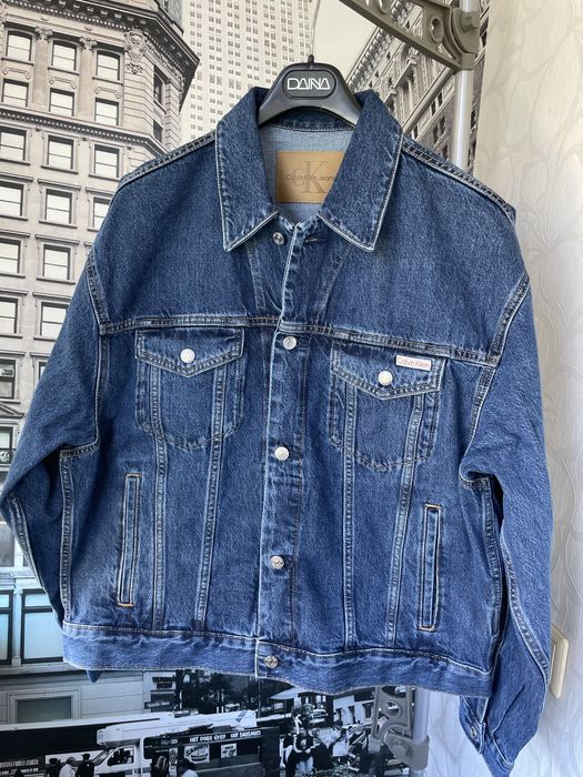 Джинсова куртка Calvin Klein signature 90s Trucker (Оригінал ) L