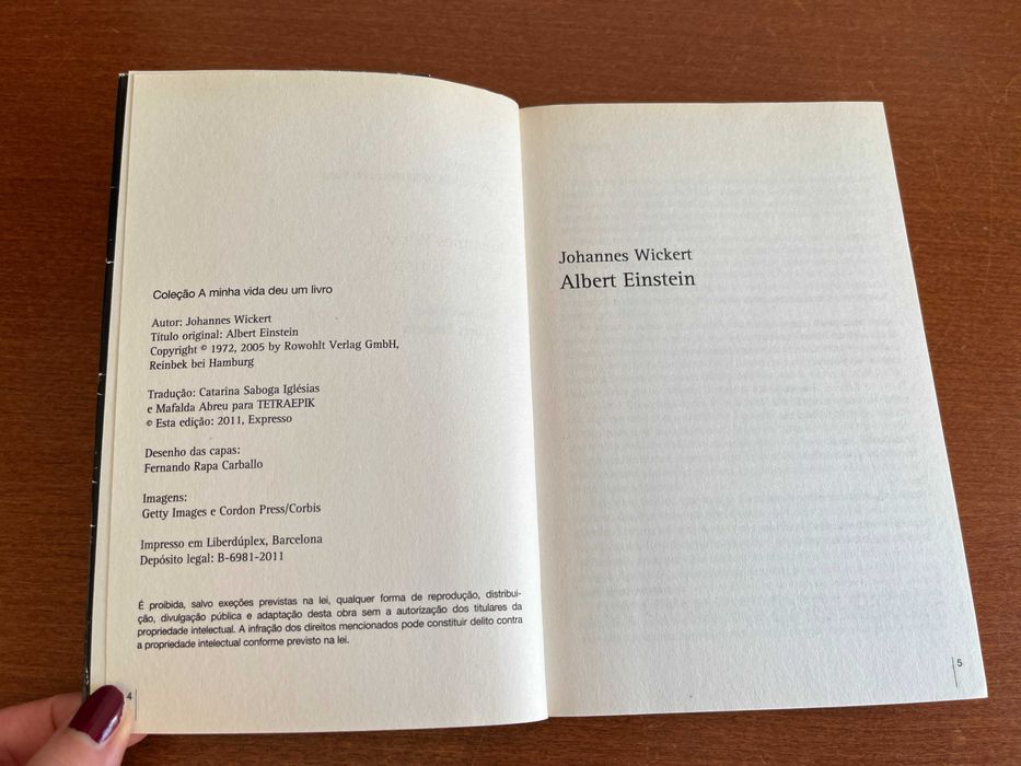 Albert Einstein - Coleção A minha vida deu um Livro