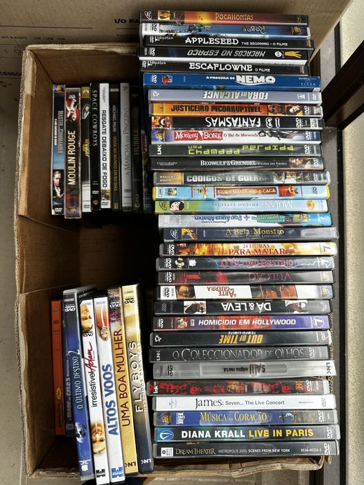 Vendo varios dvds