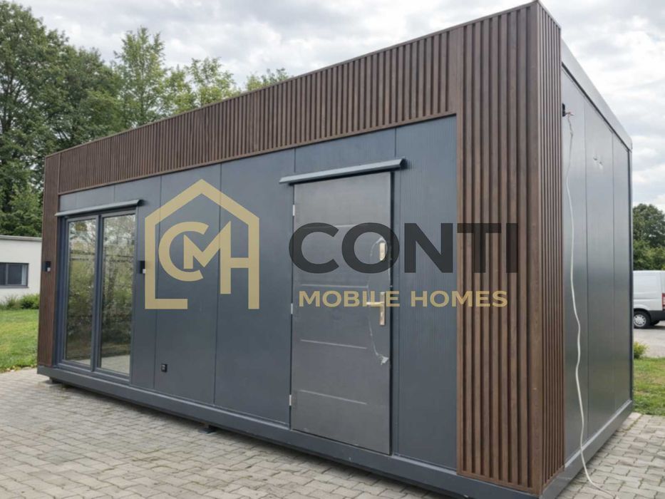 Kontener Mieszkalny Całoroczny 7x3 m – Domek mobilny z łazienką i kuchnią | PRODUCENT Kontenerów
