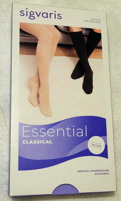 Панчохи компресійні Sigvaris Essential Classical 27367 клас компрес. 1