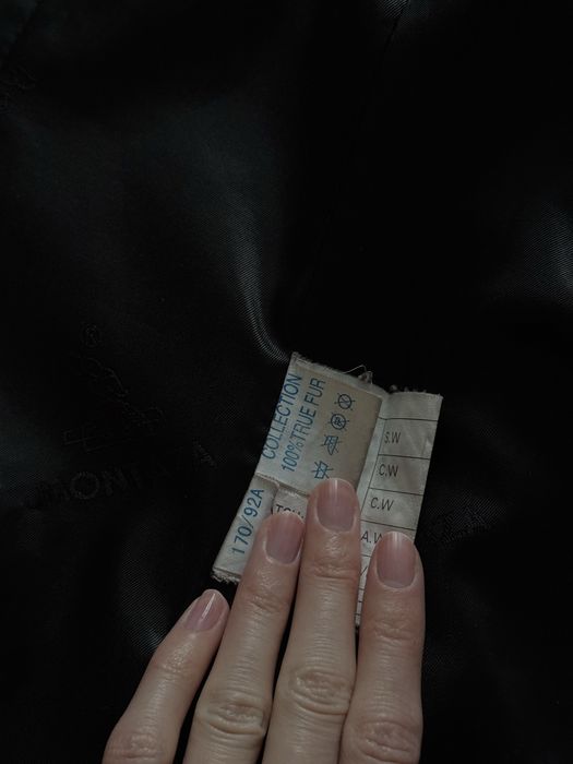 Жакет из натуральной кожи