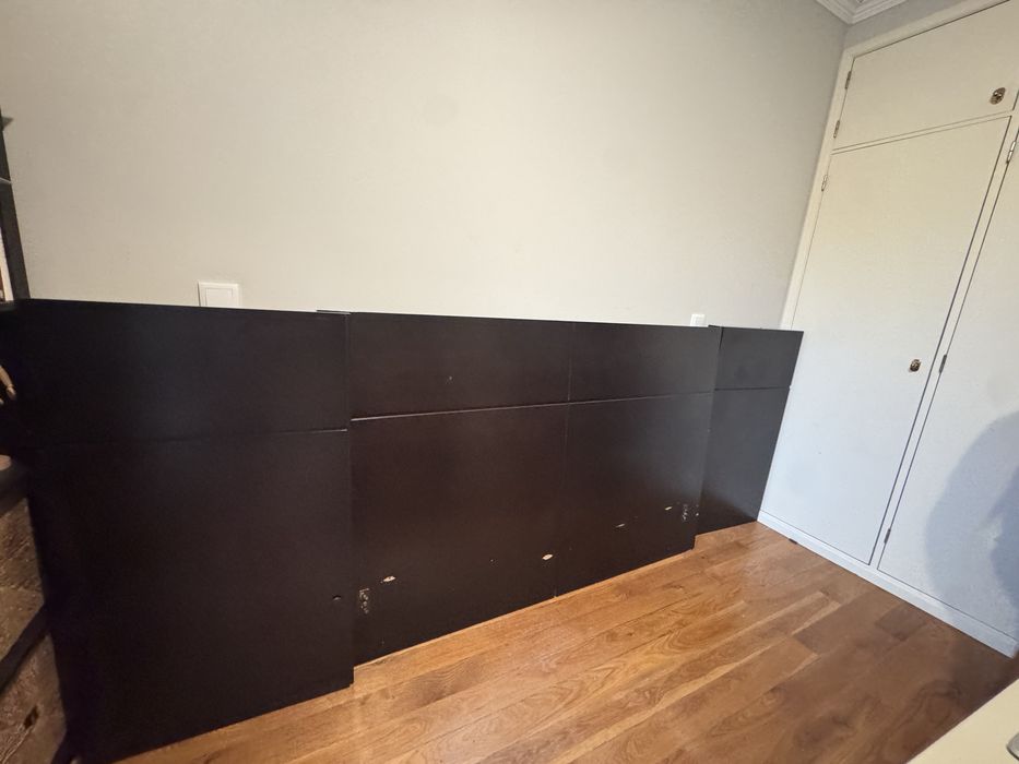 Cabeceira Cama cor Wengue