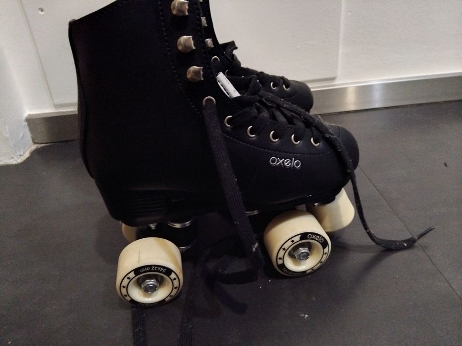 Patins pretos Oxelo 35