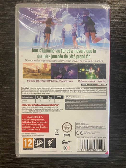 Blue Reflection Second Light Nintendo Switch